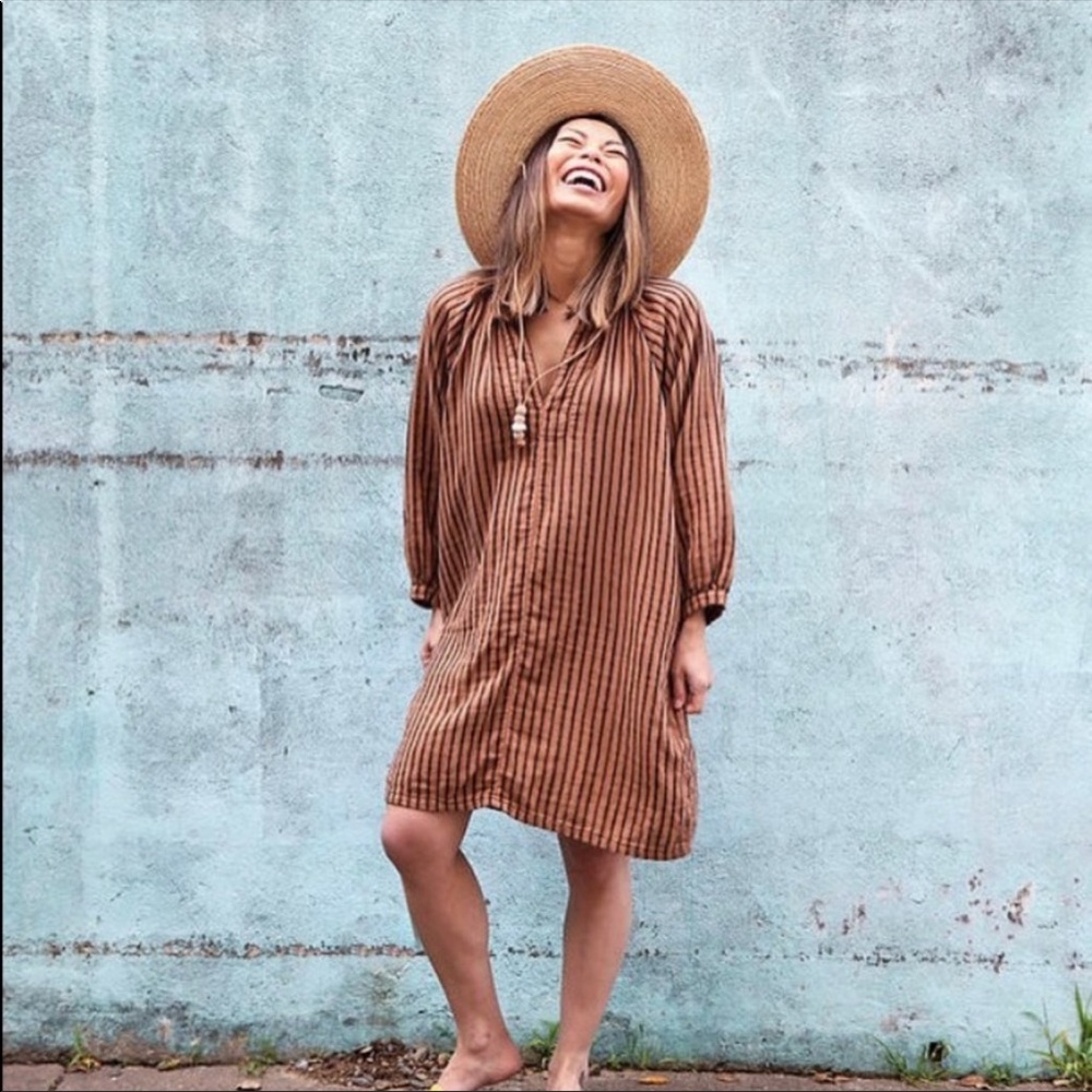 Neve and Hawk Joey striped dress